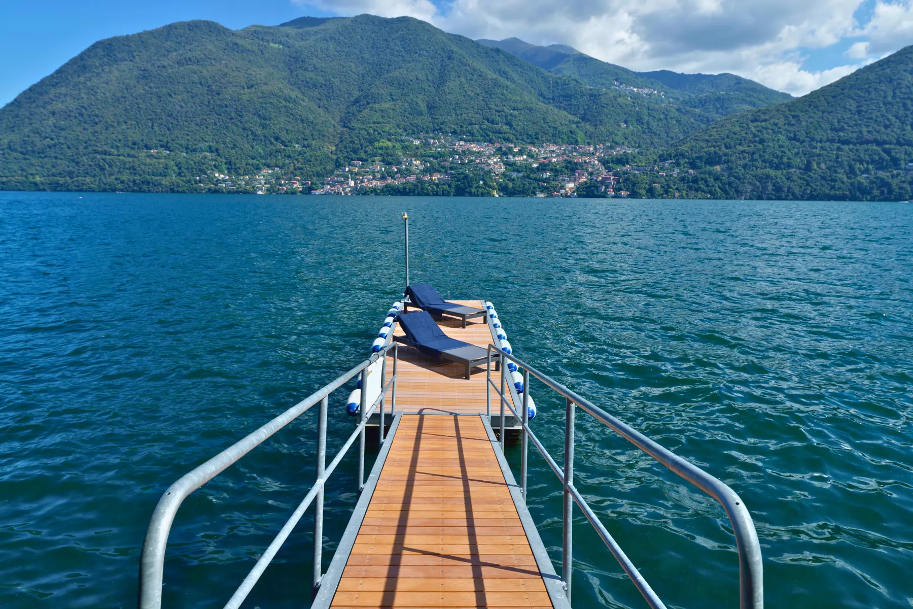 Villa Teresa's private waterfront