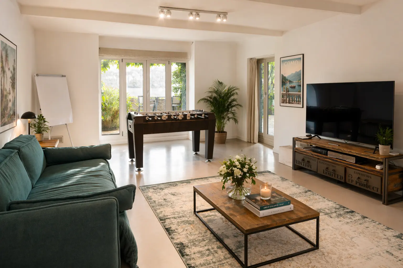 Villa Teresa's games room